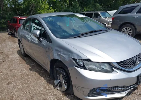 2014 Honda Civic Lx from USA, damaged, VIN 19XFB2F55EE012324